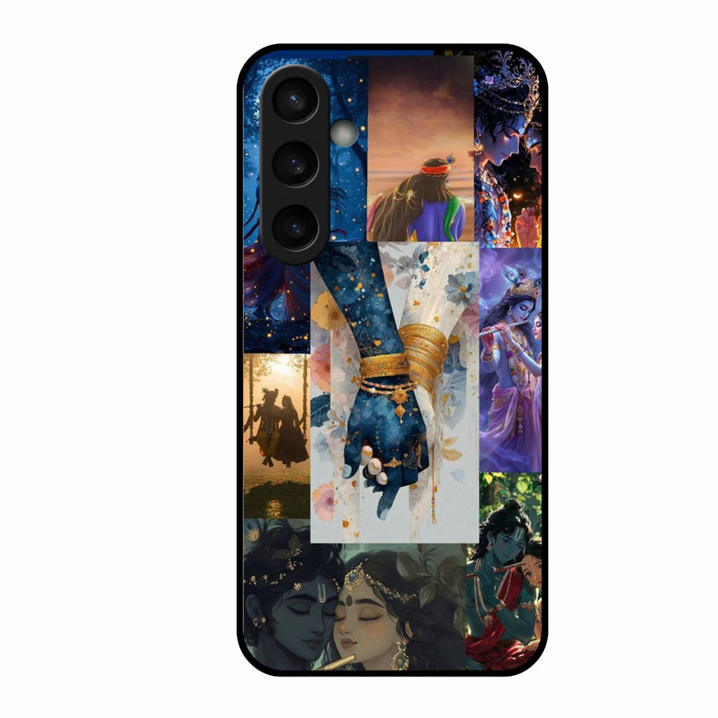 Eternal Radha Krishna Love Glass Phone Case for Realme 13 Pro Plus 5G