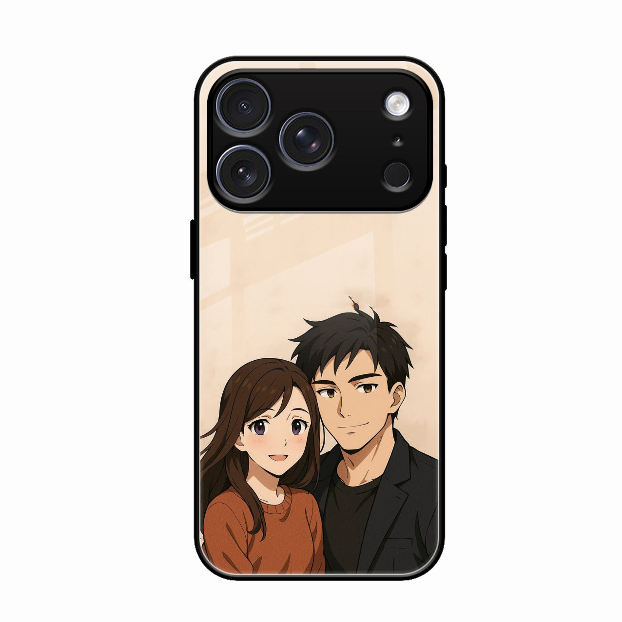 Custom Personalised Art Photo Glass Case for iPhone 17 Pro Max