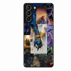 Eternal Radha Krishna Love Glass Phone Case for Poco F7 5G