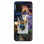 Eternal Radha Krishna Love Glass Phone Case for iQOO Neo 7 Pro 5G
