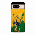 Golden Striker Glass Phone Case for Google Pixel 9 Pro 5G