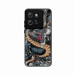 Midnight Dragon Glass Phone Case for Motorola Edge 50 Neo