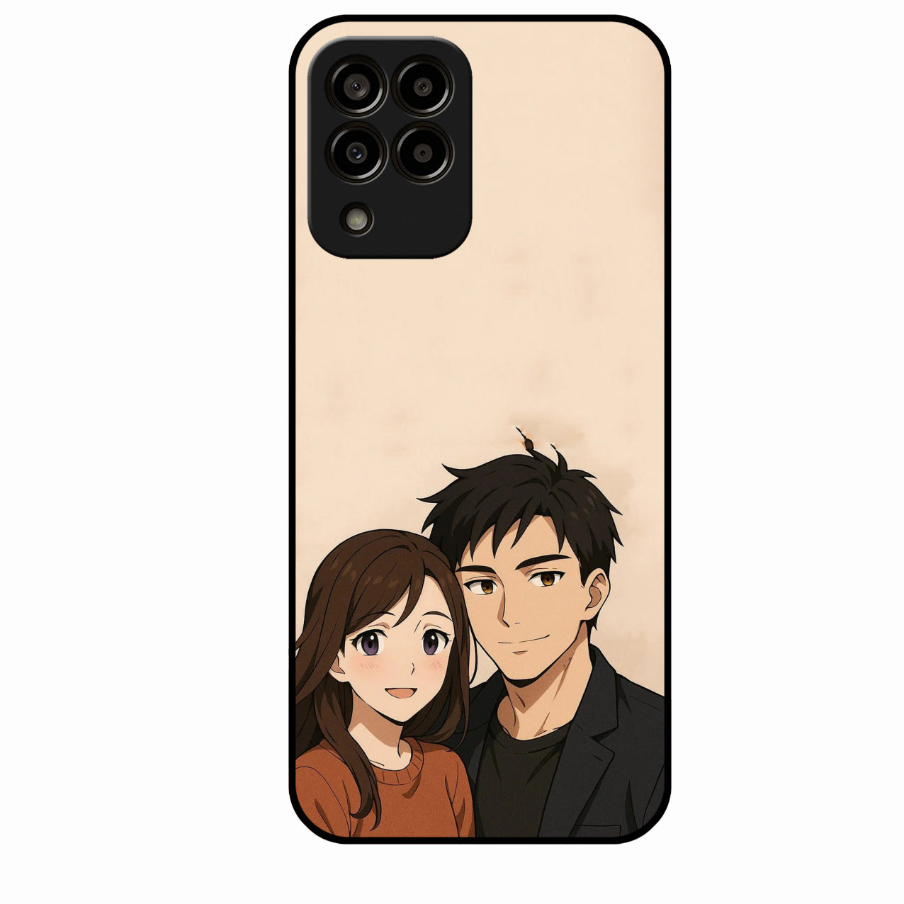 Custom Personalised Art Photo Glass Case for Samsung Galaxy M33 5G