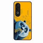 Cute Panda Sketch Premium Glass Phone Case for Oneplus Nord Ce 4 5G