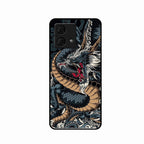Midnight Dragon Glass Phone Case for Motorola G84 5G