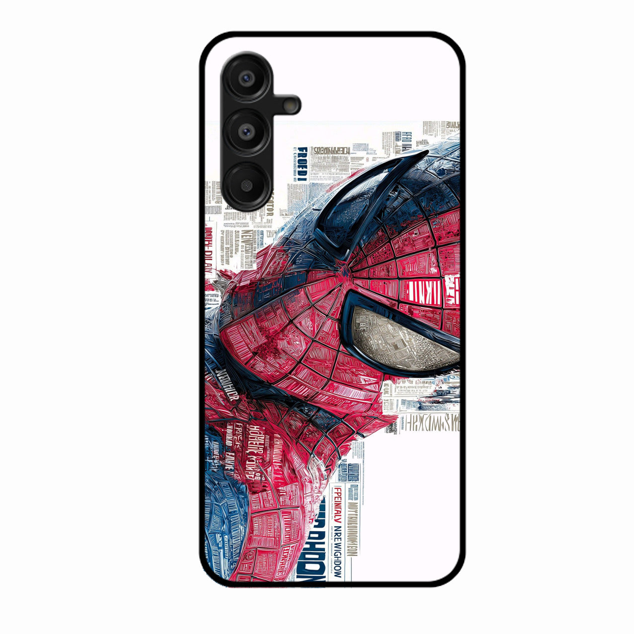 Red Blue Web Hero Glass Phone Cover for Samsung Galaxy A16 5G