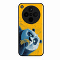 Cute Panda Sketch Premium Glass Phone Case for Oppo Find X8 5G
