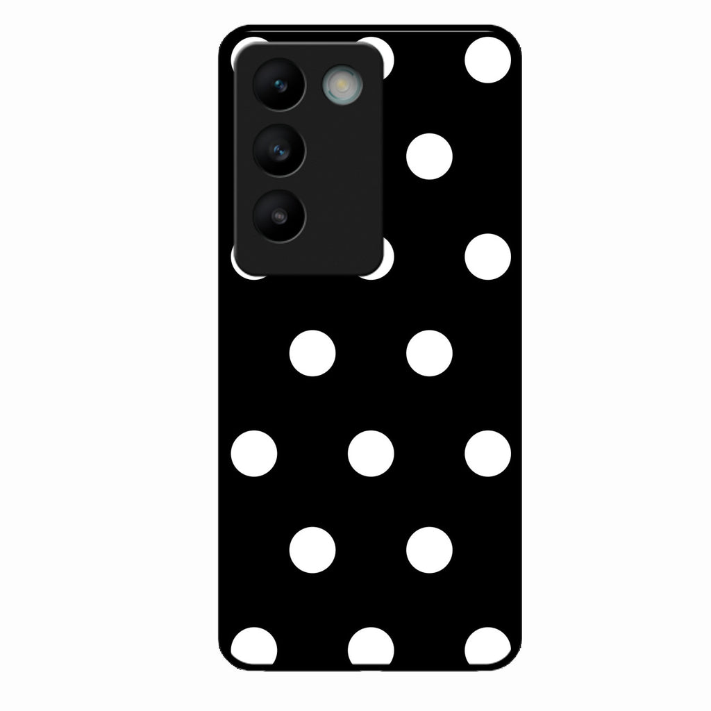 Classic Polka Dot Glass Phone Case for Vivo Y200E 5G
