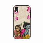 Krishna Eternal Lotus Glass Case for iPhone XR