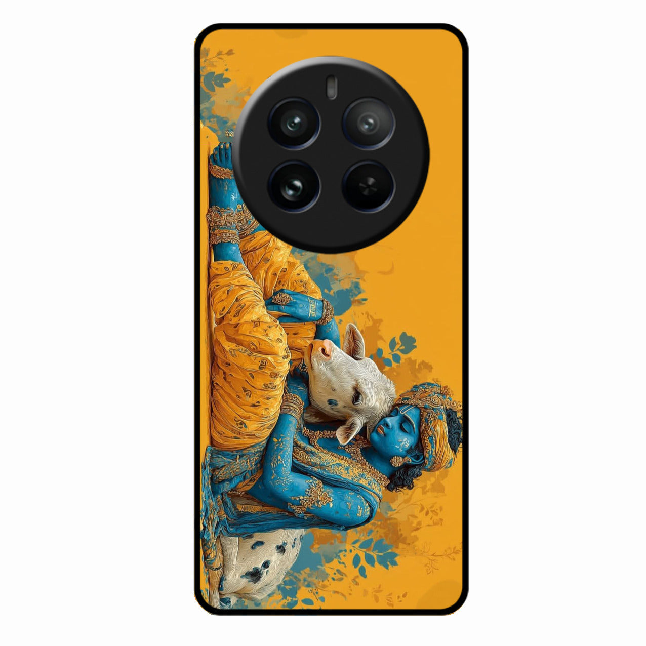 Divine Krishna Gopal Premium Glass Phone Case for Realme 12 Pro 5G