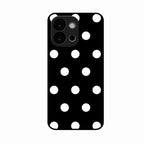 Classic Polka Dot Glass Phone Case for Oneplus 13S 5G