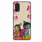 Krishna Eternal Lotus Glass Case for Realme 7 Pro