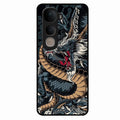 Midnight Dragon Glass Phone Case for Vivo Y400 5G