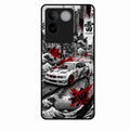 Japanese Wave Drift Racing Premium Glass Phone Case for Vivo T2 Pro 5G