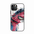 Red Blue Web Hero Glass Phone Cover for iPhone 16 Pro