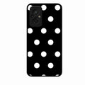 Classic Polka Dot Glass Phone Case for Redmi 11 Prime 4G