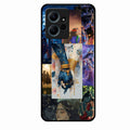 Eternal Radha Krishna Love Glass Phone Case for iQOO Z9X 5G