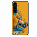 Divine Krishna Gopal Premium Glass Phone Case for Samsung Galaxy S24 5G - ShopOnCliQ