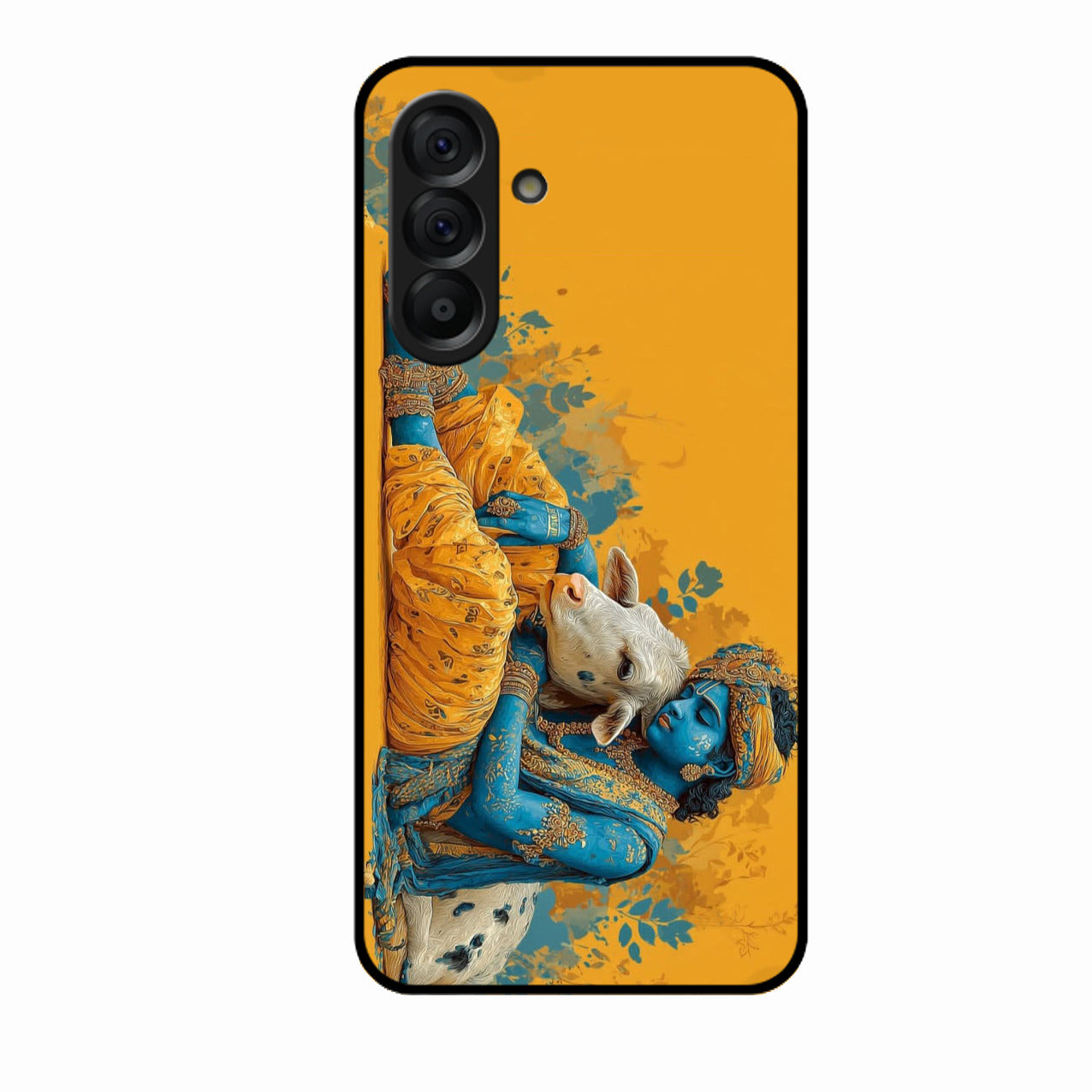 Divine Krishna Gopal Premium Glass Phone Case for Samsung Galaxy A56 5G