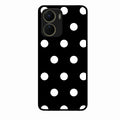 Classic Polka Dot Glass Phone Case for Vivo T2X 5G