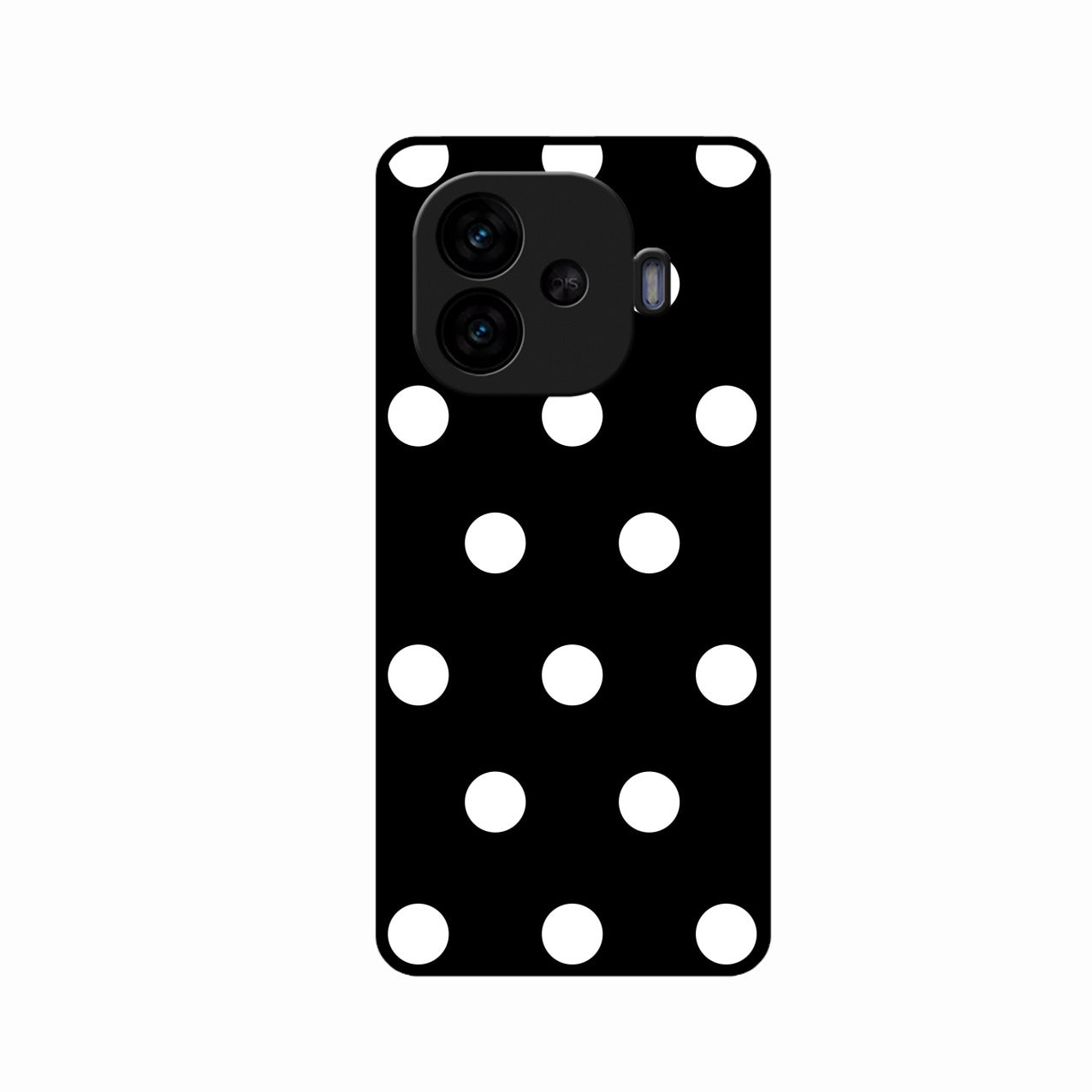 Classic Polka Dot Glass Phone Case for iQOO Neo 10R 5G