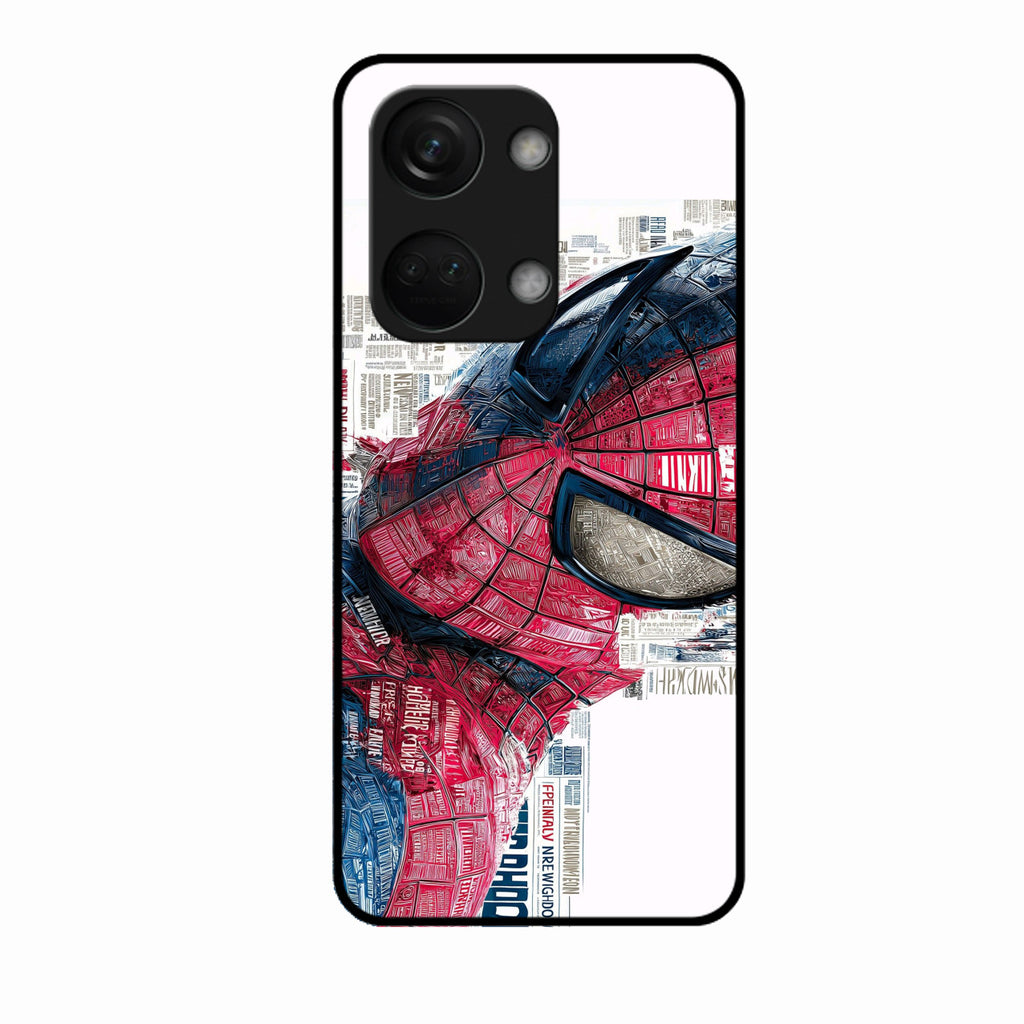 Red Blue Web Hero Glass Phone Cover for Oneplus Nord 3 5G - ShopOnCliQ