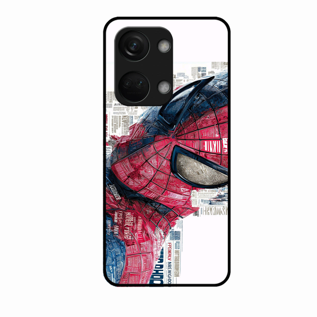 Red Blue Web Hero Glass Phone Cover for Oneplus Nord 3 5G