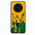 Golden Striker Glass Phone Case for Realme 12 5G