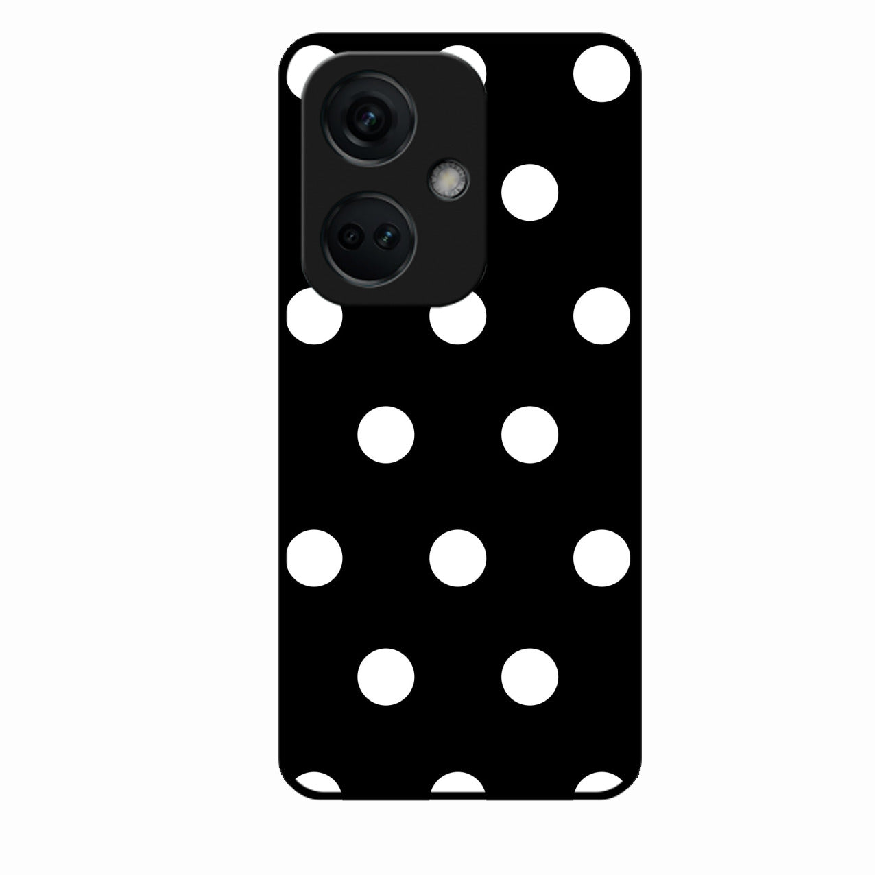 Classic Polka Dot Glass Phone Case for Oneplus Nord Ce 3 5G