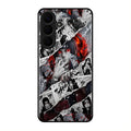 Itachi Uchiha Manga Collage Glass Phone Case for Samsung Galaxy S26 5G