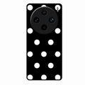 Classic Polka Dot Glass Phone Case for Vivo X100 Pro 5G