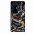 Midnight Dragon Glass Phone Case for Vivo X70 Pro Plus 5G