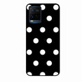 Classic Polka Dot Glass Phone Case for Vivo T1X