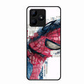Red Blue Web Hero Glass Phone Cover for Realme C53 - ShopOnCliQ