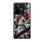 Itachi Uchiha Manga Collage Glass Phone Case for Realme Gt 7 5G