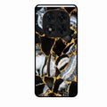 Black Gold Marble Glass Phone Case for Poco X7 5G - ShopOnCliQ