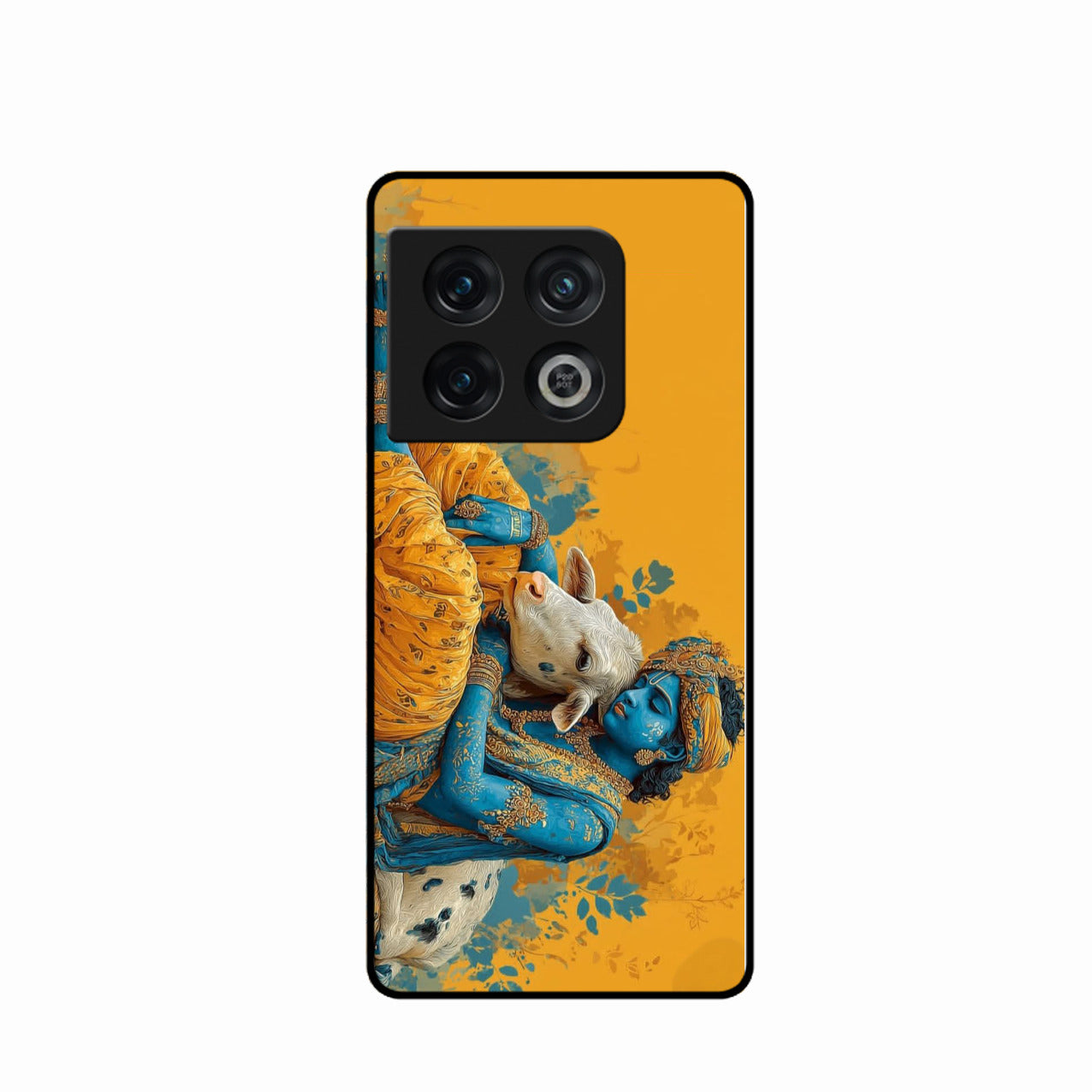 Divine Krishna Gopal Premium Glass Phone Case for Oneplus 10 Pro 5G