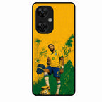 Golden Striker Glass Phone Case for Oneplus Nord Ce 3 Lite 5G