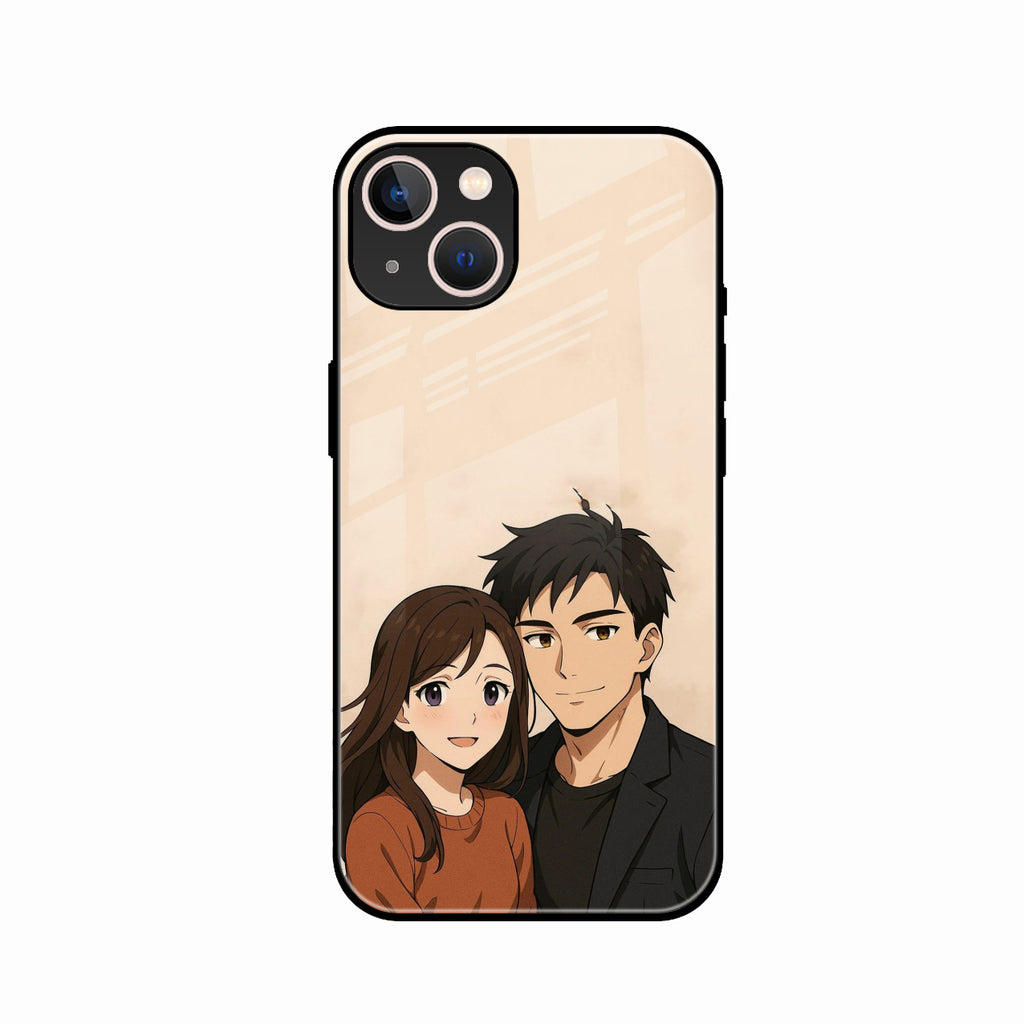 Custom Personalised Art Photo Glass Case for iPhone 13 mini