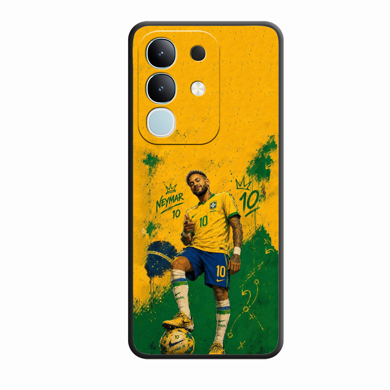 Golden Striker Glass Phone Case for Vivo Y31 Pro 5G