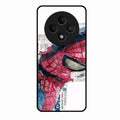 Red Blue Web Hero Glass Phone Cover for Oppo F27 5G