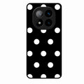 Classic Polka Dot Glass Phone Case for Redmi Note 14 Pro Plus 5G