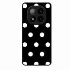 Classic Polka Dot Glass Phone Case for Redmi Note 14 Pro Plus 5G