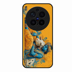 Divine Krishna Gopal Premium Glass Phone Case for Vivo X300 Pro 5G