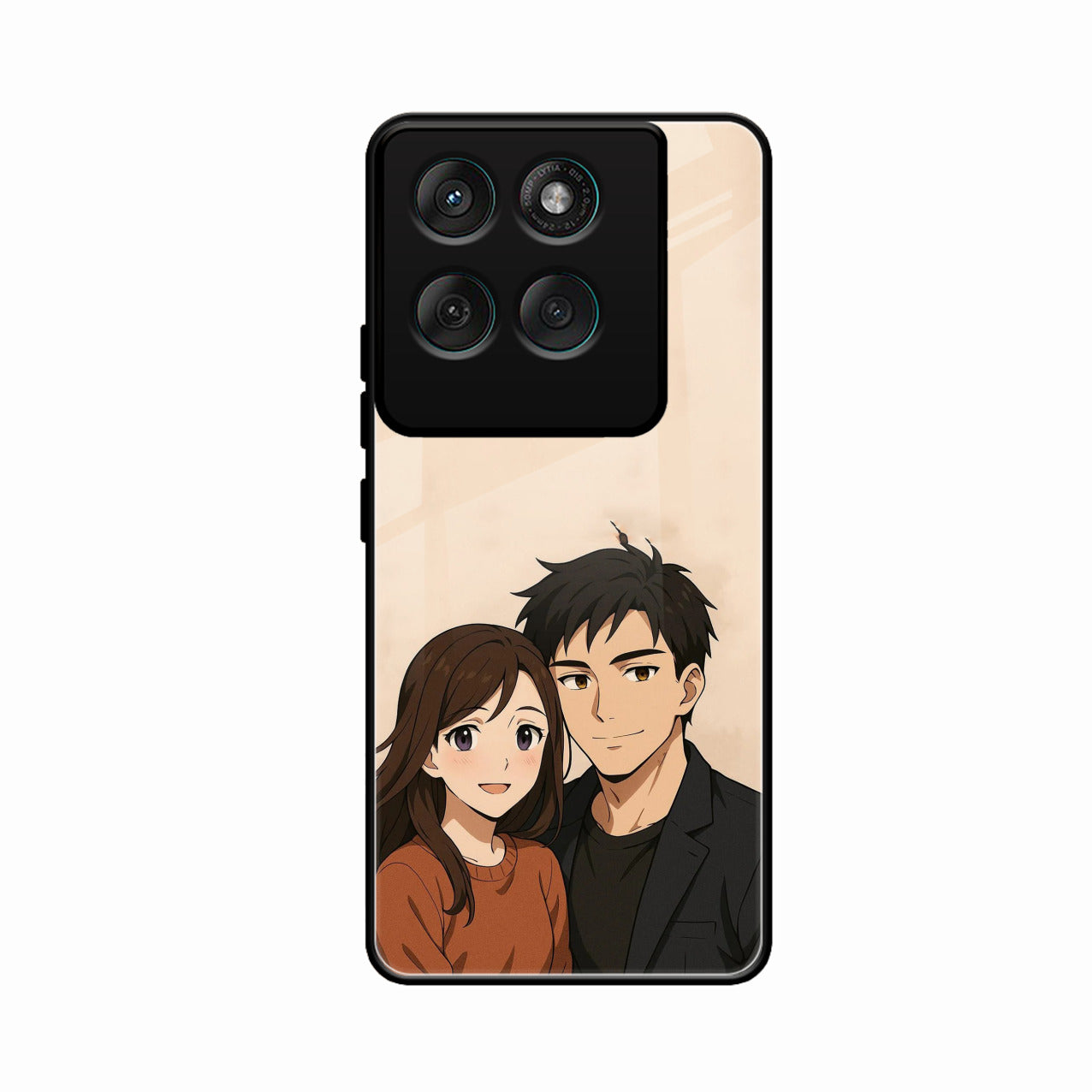 Custom Personalised Art Photo Glass Case for Motorola Edge 70 5G