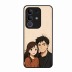 Custom Personalised Art Photo Glass Case for Vivo T4X 5G