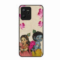 Krishna Eternal Lotus Glass Case for Realme C35