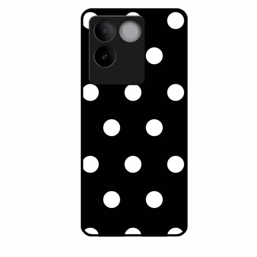 Classic Polka Dot Glass Phone Case for Vivo T2 Pro 5G