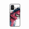 Red Blue Web Hero Glass Phone Cover for Oneplus 8T