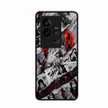 Itachi Uchiha Manga Collage Glass Phone Case for iQOO 11 5G